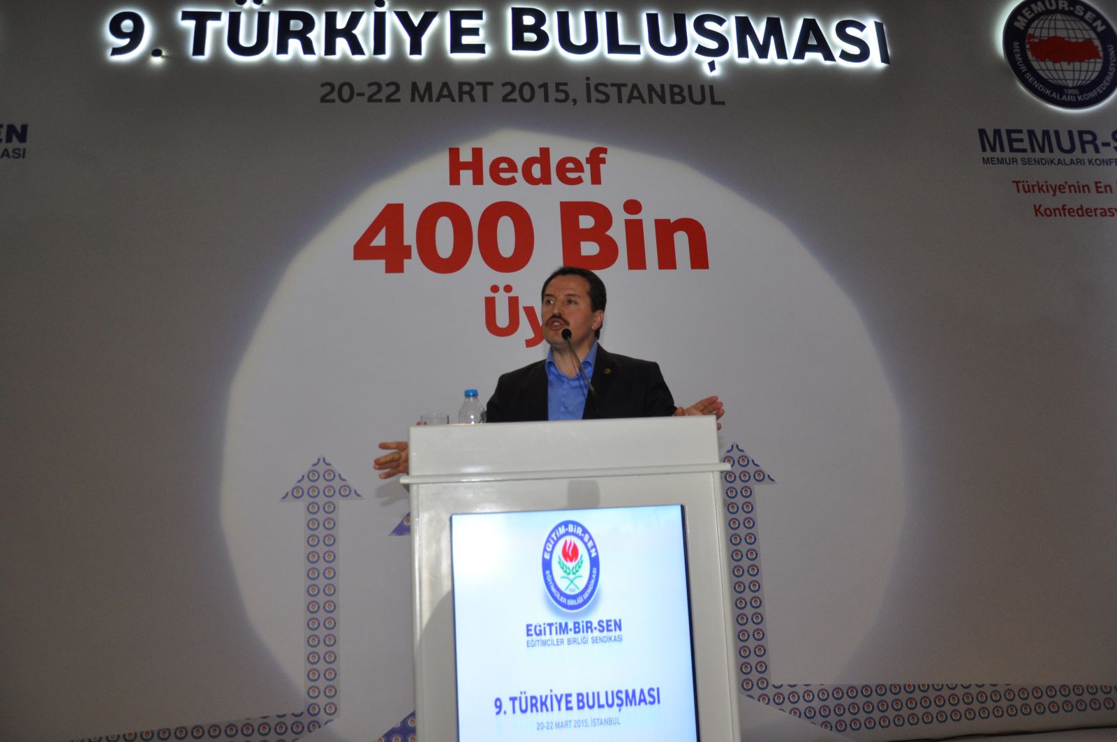 Eğitim Bir Sen ‘400 bin üye hedefi’ ile toplandı