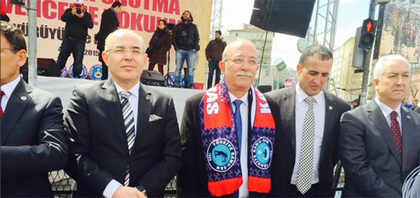 Kamu Sen'den ek zam ve iş güvencesi mitingi