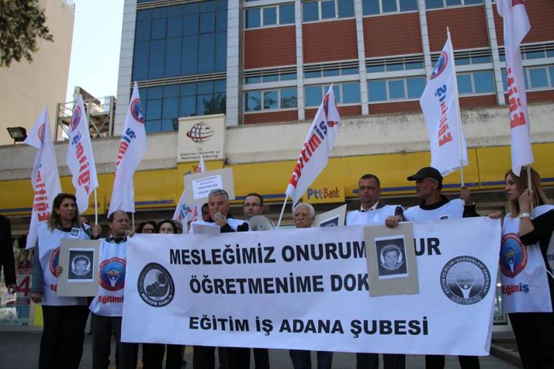 EĞİTİM-İŞ: İLK DERSLERE GİRMEDİK, ALANLARA İNDİK