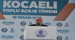 Bakan Avcı Kocaeli´de toplu açılış töreninde