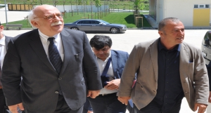 Bakan Avcı, Terim ile Türkiye´nin ilk futbol lisesini gezdi