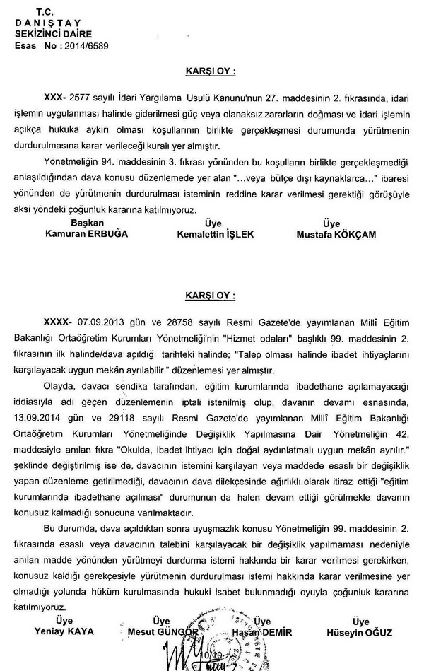 Danıştay: Hizmet satın alma yoluyla personel çalıştırılamamalı