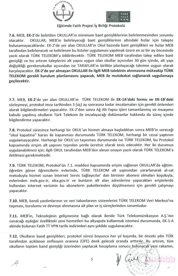 ADSL faturalarını MEB toptan ödeyecek