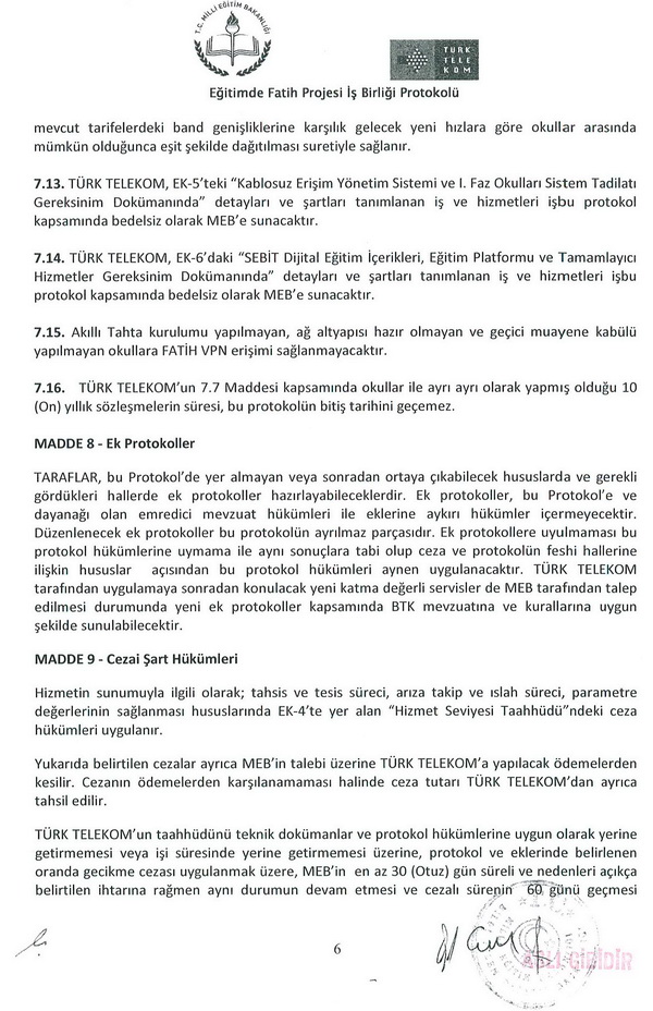 ADSL faturalarını MEB toptan ödeyecek