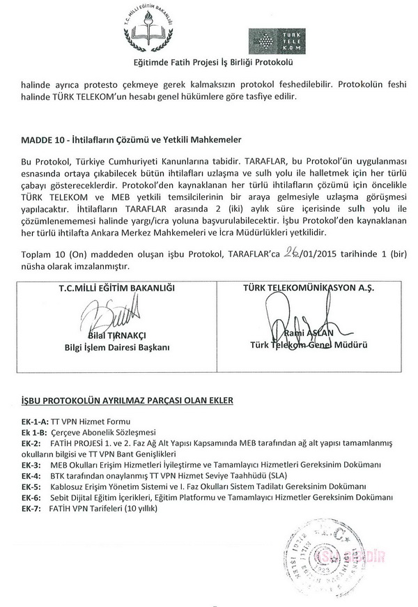 ADSL faturalarını MEB toptan ödeyecek