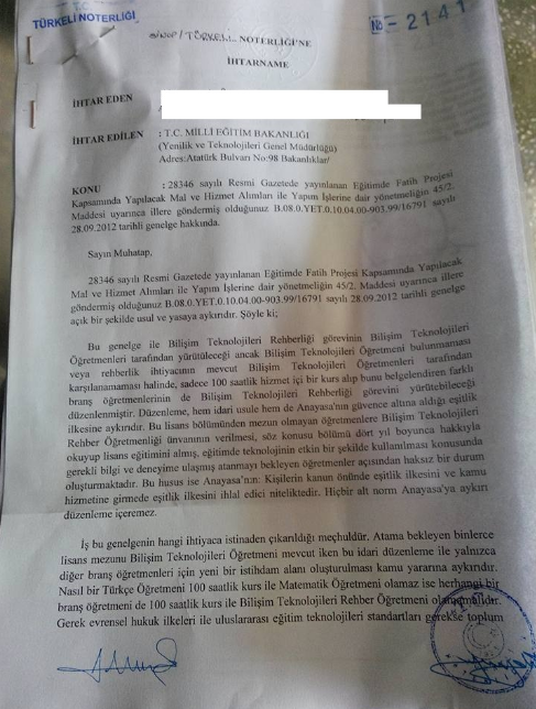 Fatih Projesi Mahkemelik Oluyor