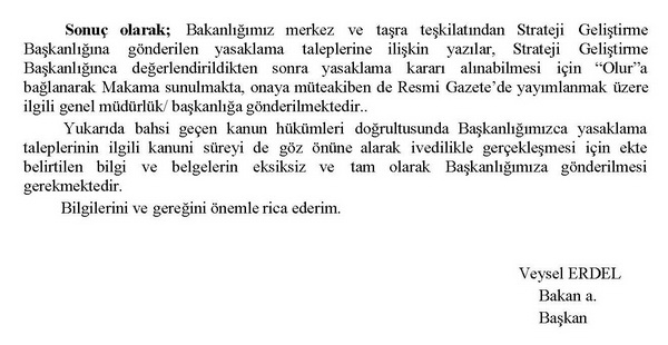 MEB'den ''ihalelere katılmaktan yasaklama'' yazısı