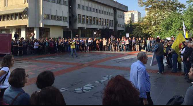 Üniversiteler Ankara Katliamı için boykotta!