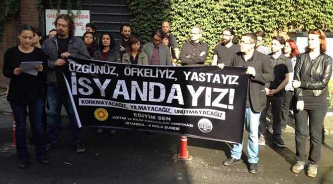 Üniversiteler Ankara Katliamı için boykotta!