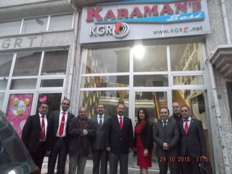 Veli Demir Karaman'da Konuştu