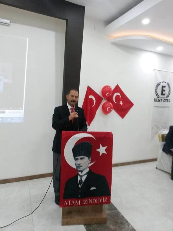 Veli Demir Karaman'da Konuştu