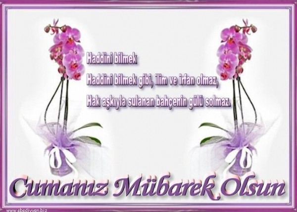 En güzel resimli cuma mesajları - 13 Kasım