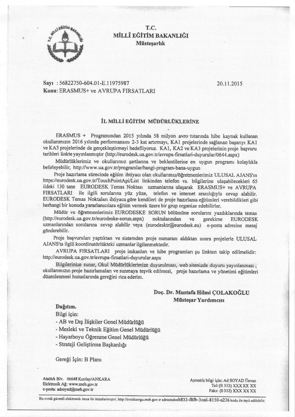 Erasmus programına etkin katılım sağlanacak