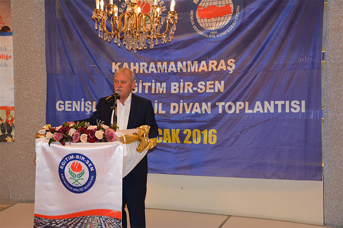 Sevin ve Kolukısa, Kahramanmaraş'ta üyelerle bir araya geldi