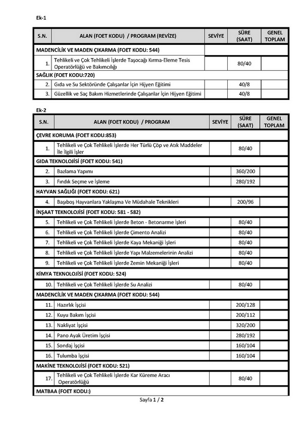 MEB, modüler proğramlar