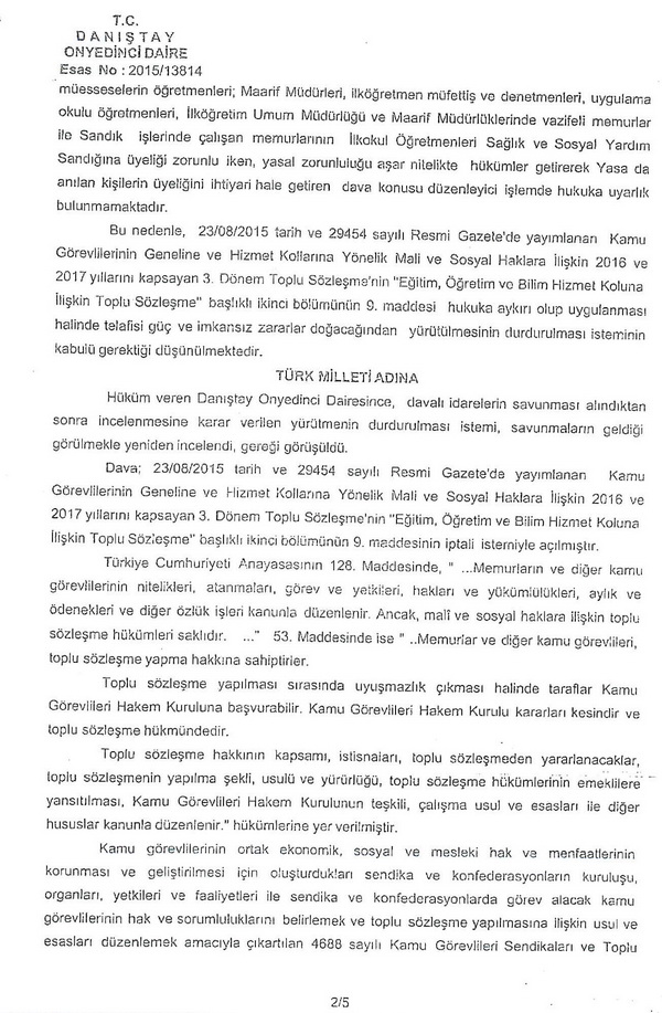 MEB'den ''İlksan Üyeliği'' Yazısı