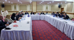 Yusuf TEKİN, Kosova Eğitim, Bilim ve Teknoloji Bakan Yardımcısını Makamında Kabul Etti