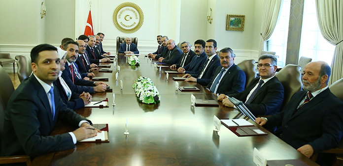 Memur-Sen, Başbakan Yıldırım'ı Ziyaret Etti