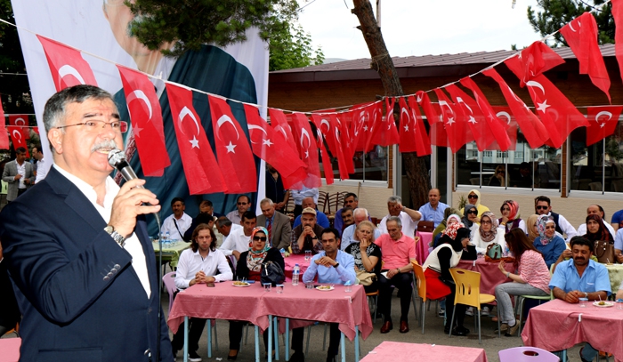 Milli Eğitim Bakanı İsmet Yılmaz; “terörü, yoksulluğu yenmek eğitimle mümkündür.”