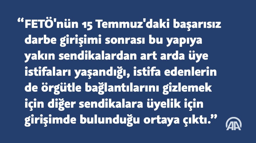 FETÖ'cü çalışanların bağlantılarını gizleme çabası açığa çıktı