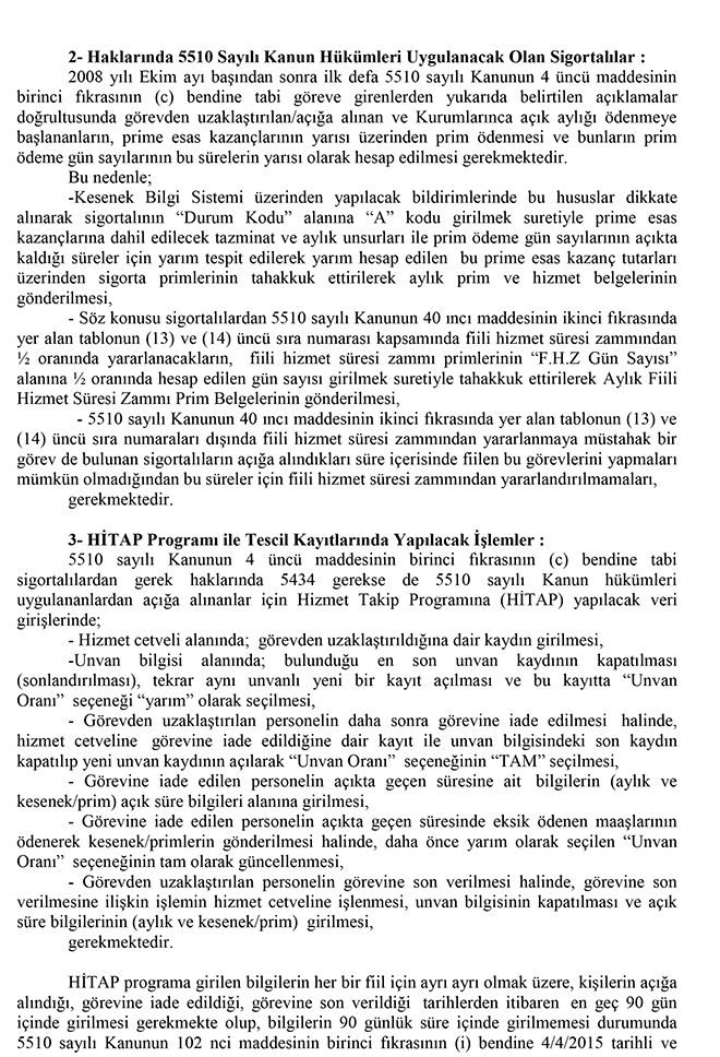 Görevde uzaklaştırmalarda maaş ve emeklilik işlemleri