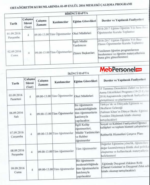 Öğretmenlere Eylül Seminer Dilekçe Örneği (Başka Okulda İlde Almak İçin)