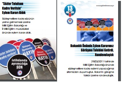 Eğitim Bir Sen'i Eylem Yapmaya Davet Ediyoruz.