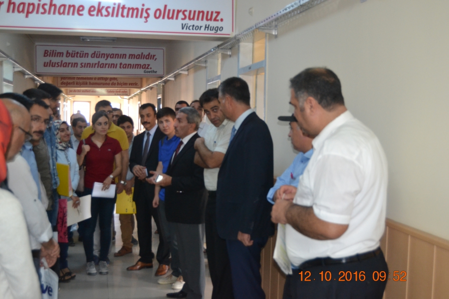 Yakup SARI, yeni atanan sözleşmeli öğretmenlerle buluştu