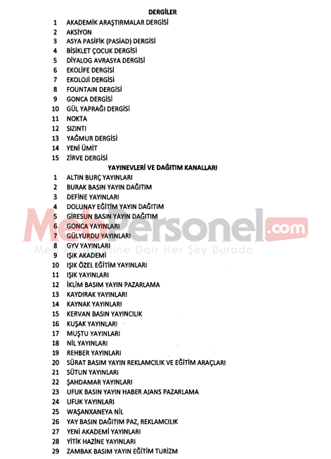 MEB'den Tüm Okullara Fetö Uyarısı