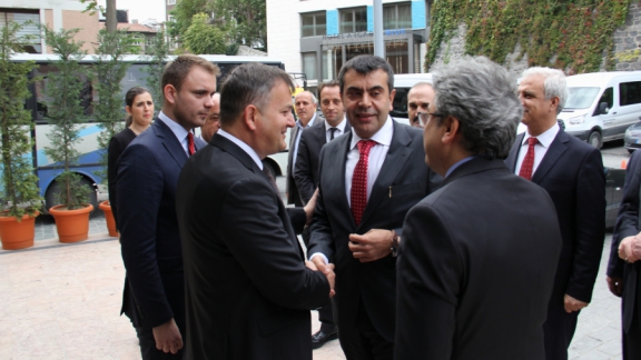 Milli Eğitim Bakanlığı Müsteşarı Doç.Dr Yusuf TEKİN İstanbul İl Milli Eğitim Müdürlüğünü Ziyaret Etti