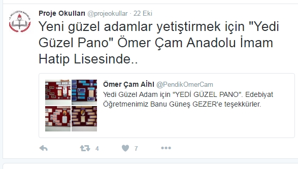 Proje Okulları'nın Adresi @projeokullar