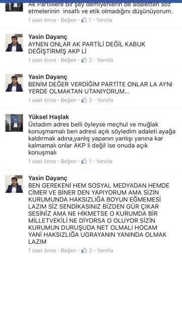 EĞİTİMBİRSEN BAŞKANI AK PARTİ'Lİ OLMADIĞINI BEYAN EDİP AK PARTİ'Lİ SİYASETÇİLERİ BOMBALADI