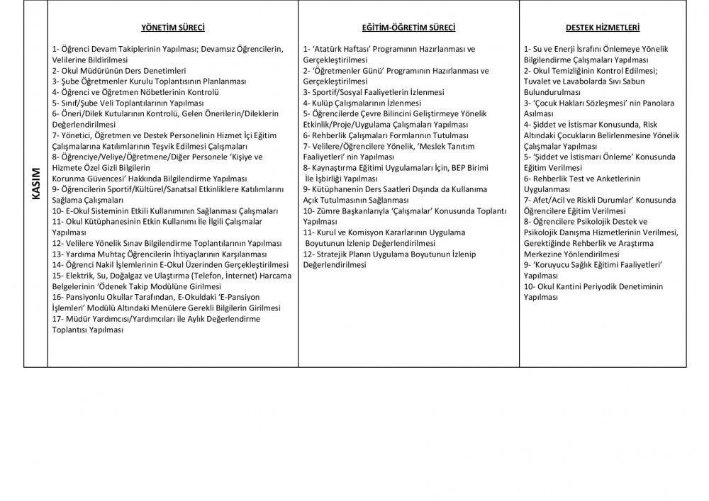 Ortaöğretim Kurumları 2016-2017 İş Takvimi Güncellendi