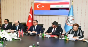 Bakan Yılmaz, Iraklı Bakan İsa ile görüştü