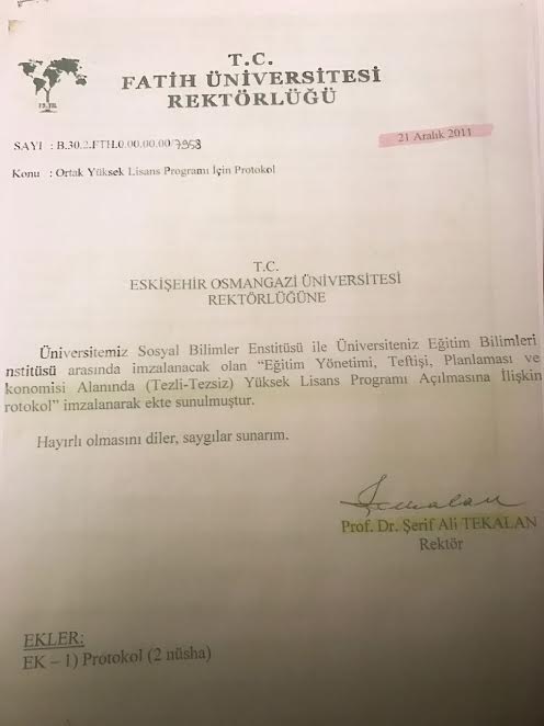Selahattin TURAN'I Fetöcü Diye Attıran Rektör