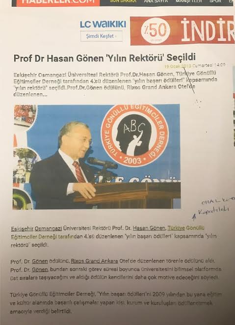 Selahattin TURAN'I Fetöcü Diye Attıran Rektör