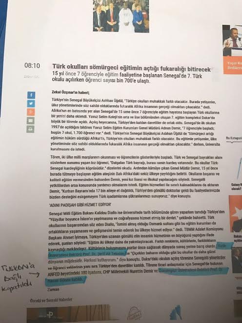 Selahattin TURAN'I Fetöcü Diye Attıran Rektör
