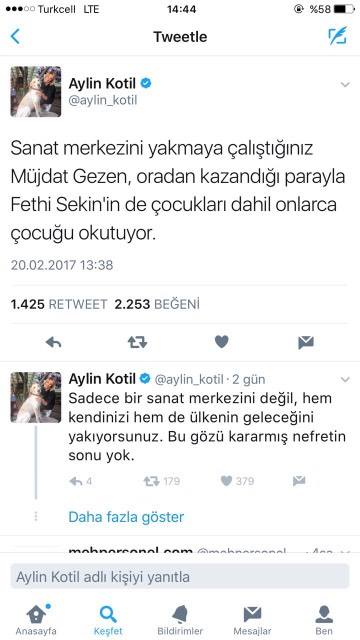 Aylin Kotil , Müjdat Gezen ve Malum Yapının Şehitlerimiz Üzerinden Söylediği Yalanların Deşifresi