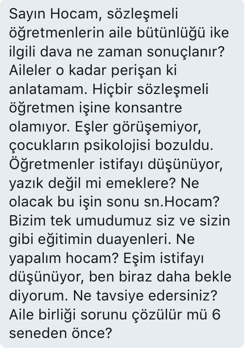 Sözleşmeli Öğretmenlerin Feryadını Kim Duyacak?