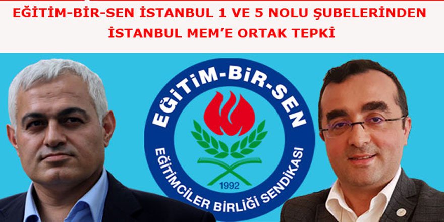 İstanbul EBS'de İl Milli Eğitim Müdürü Çatlağı