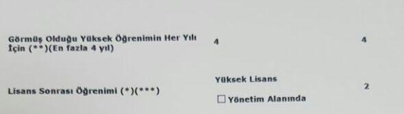 MEBBİS’TE EK-1 HATASI