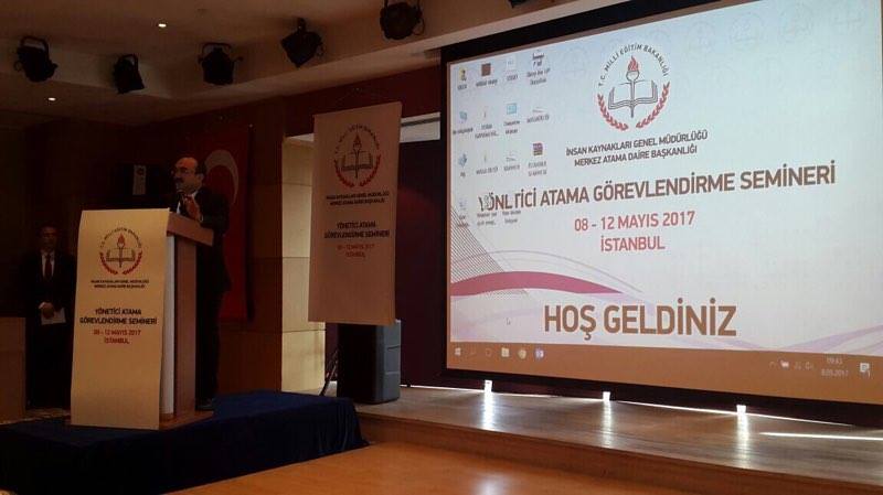 MEB Yönetici Atama Görevlendirme Semineri İstanbul'da Yapıldı