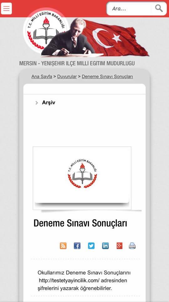 MEB'DE İL MÜDÜRLERİ VE İLÇE MÜDÜRLERİNE DENEME SINAVLARINDAN CEZA YAĞDI