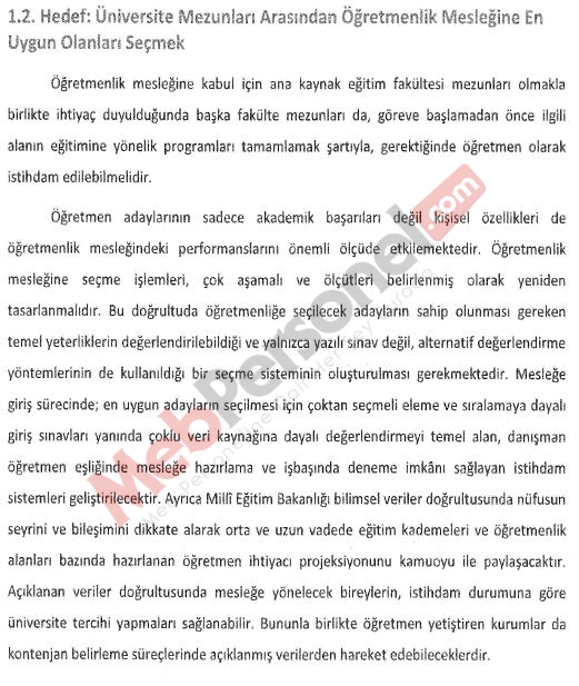 Öğretmen Atamaları İçin Yeni Kriterler Geliyor