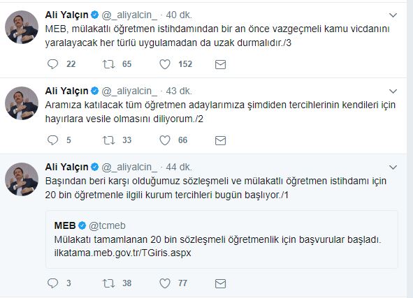 MEB, Kamu Vicdanını Yaralayan Mülakat Sisteminden Vazgeçmelidir