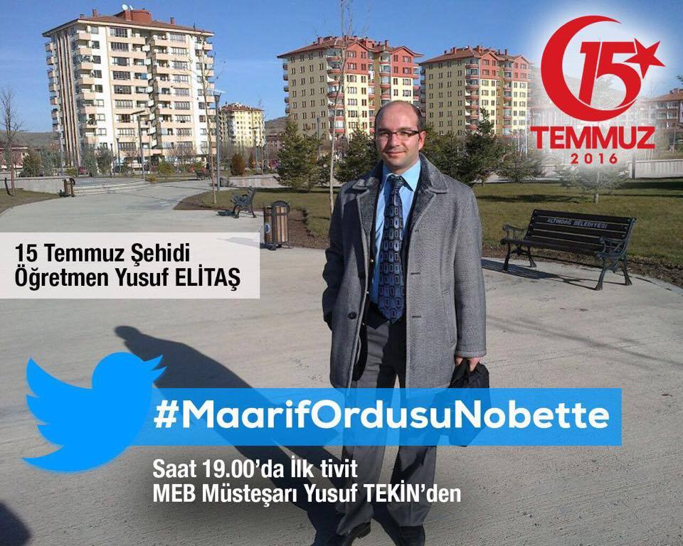 MEB Şehitlerine Sahip Çıkıyor ve Nöbette