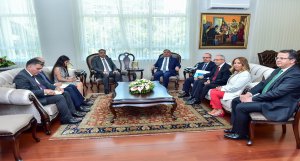 Bakan Yılmaz, Kuzey Irak Bölgesel Yönetimi Bakanı Goran ile bir araya geldi