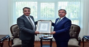 Bakan Yılmaz, Kuzey Irak Bölgesel Yönetimi Bakanı Goran ile bir araya geldi