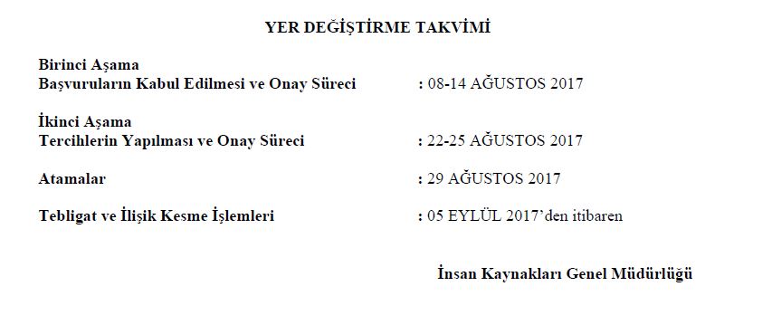 Özür Grubu Atama Başvuruları Başlıyor