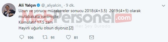 Memur Zammı Oranlarında Anlaşma Sağlandı. İşte 2018-2019 Zam Oranları